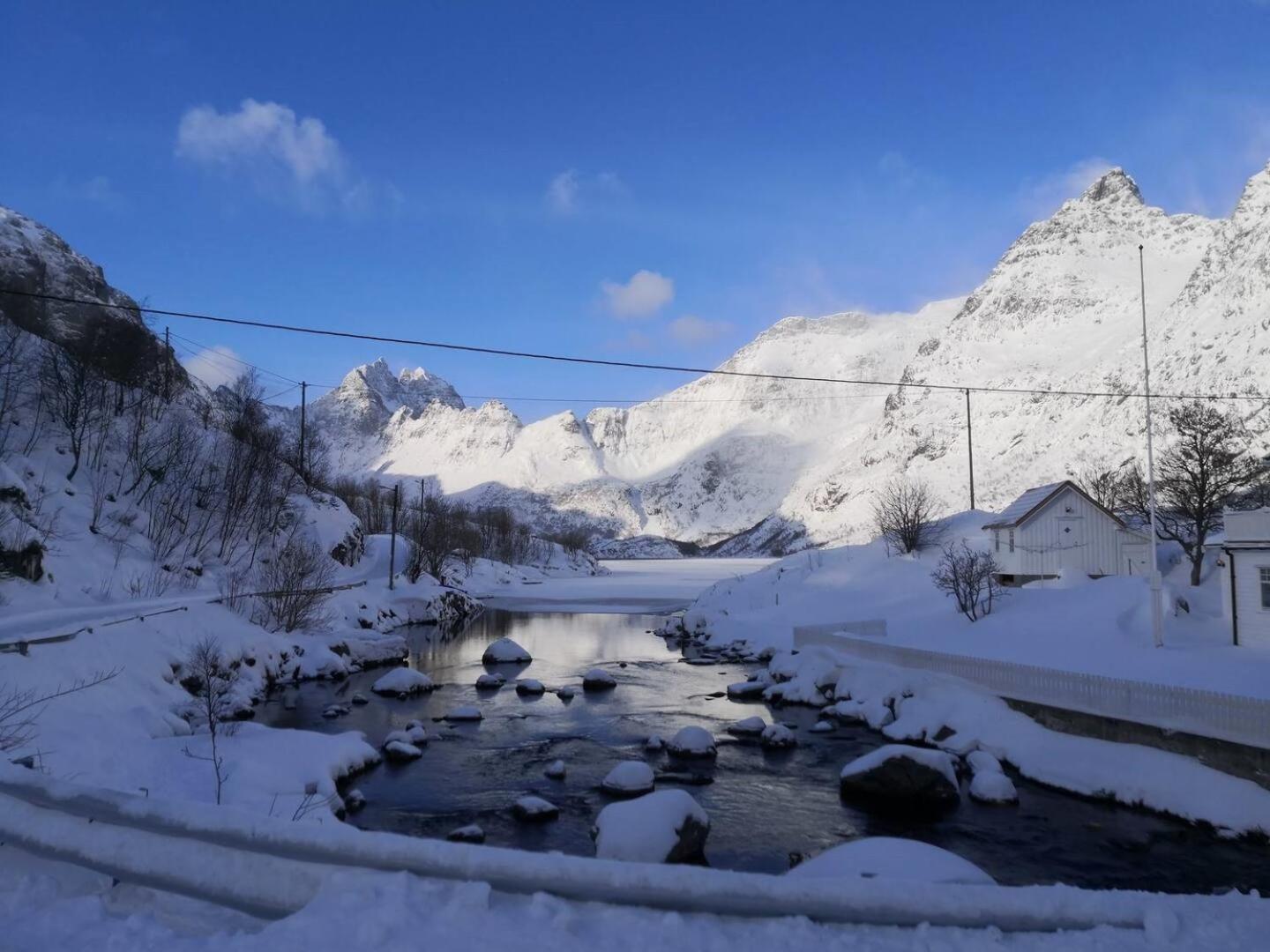 Sørvågen House With Amazing View & Location In Tind 빌라 외부 사진