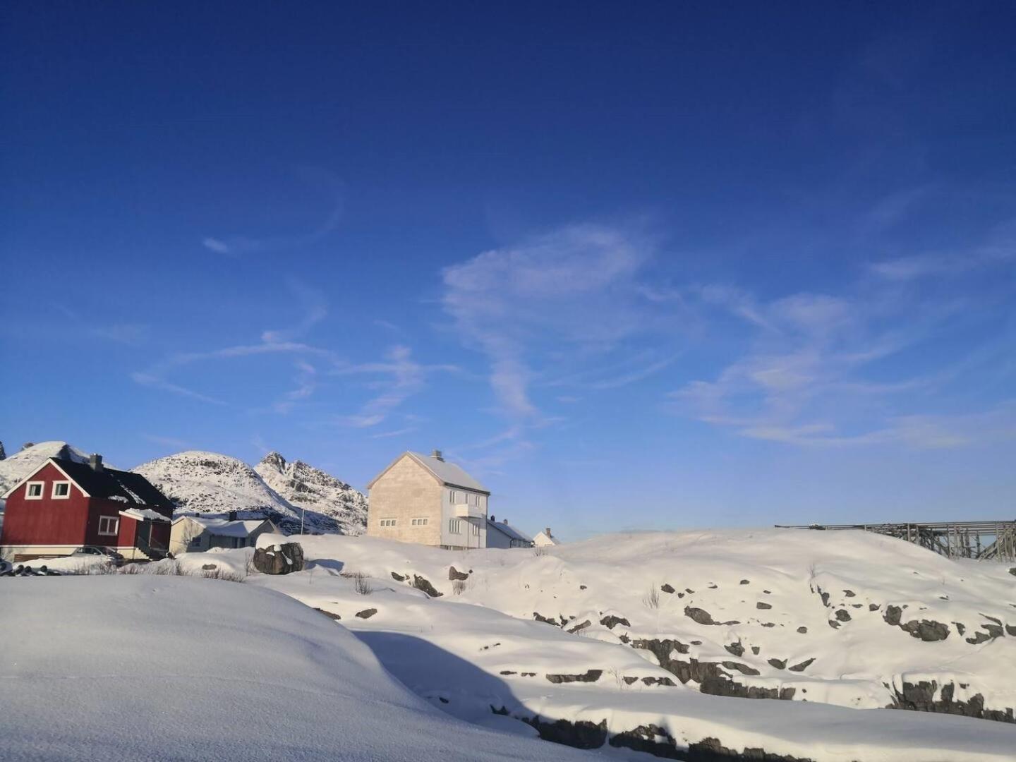 Sørvågen House With Amazing View & Location In Tind 빌라 외부 사진