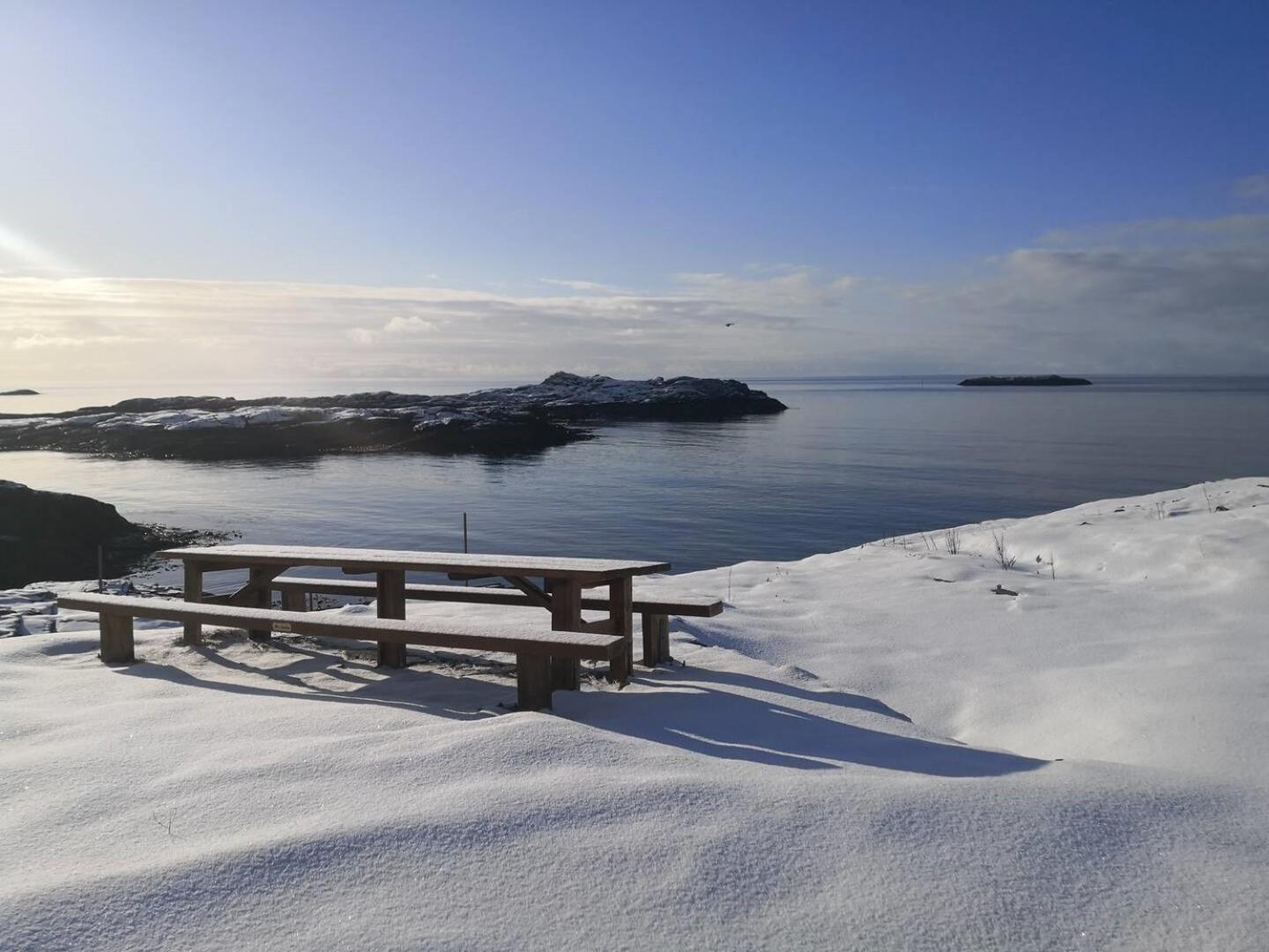 Sørvågen House With Amazing View & Location In Tind 빌라 외부 사진